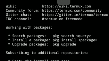 Menggunakan Termux dengan Mudah