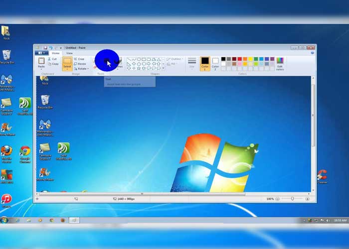 cara screenshot di laptop Windows 7